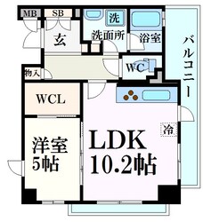 苦楽園口駅 徒歩5分 3階の物件間取画像